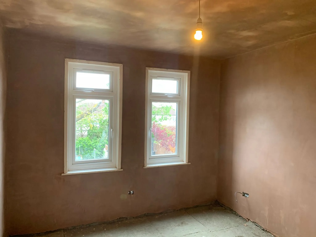 Plastering wall Builth Wells